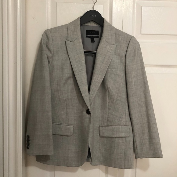 J Crew Grey Blazer